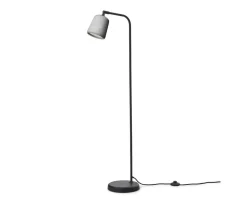 Material Golvlampa | Ljusgrå Betong