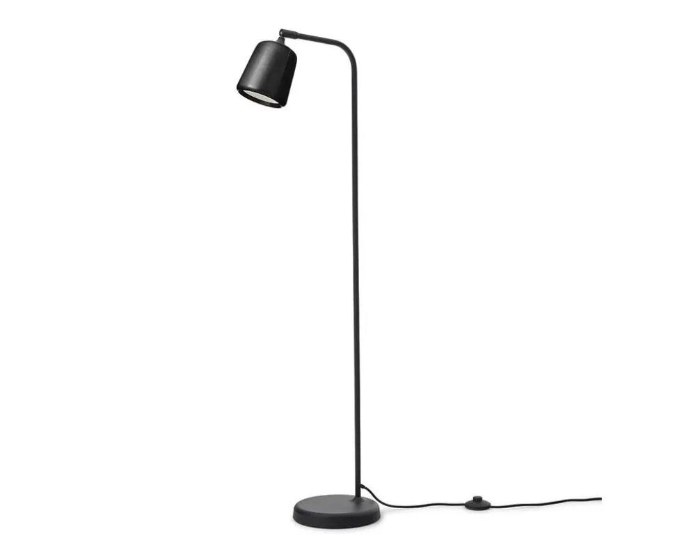 Material Golvlampa | Svart Marmor