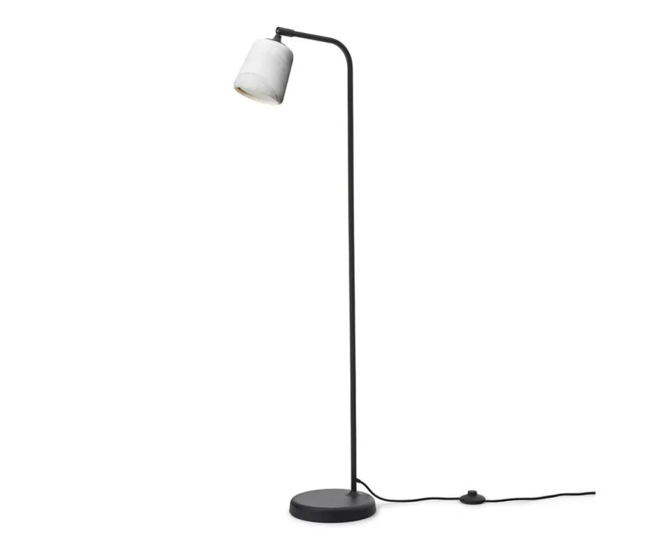 Material Golvlampa | Vit Marmor