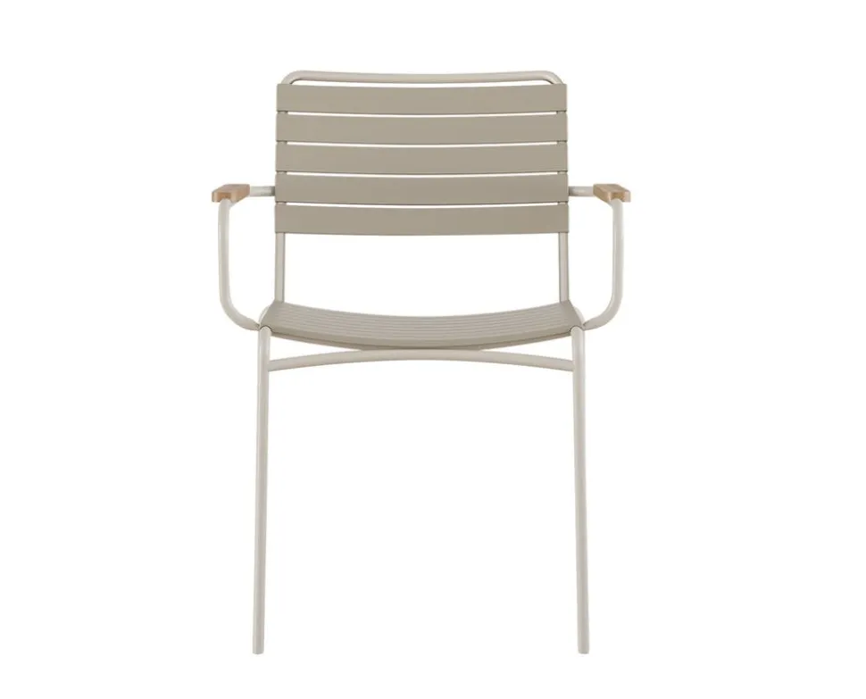 Matic Karmstol | Teak/Sandy Grey