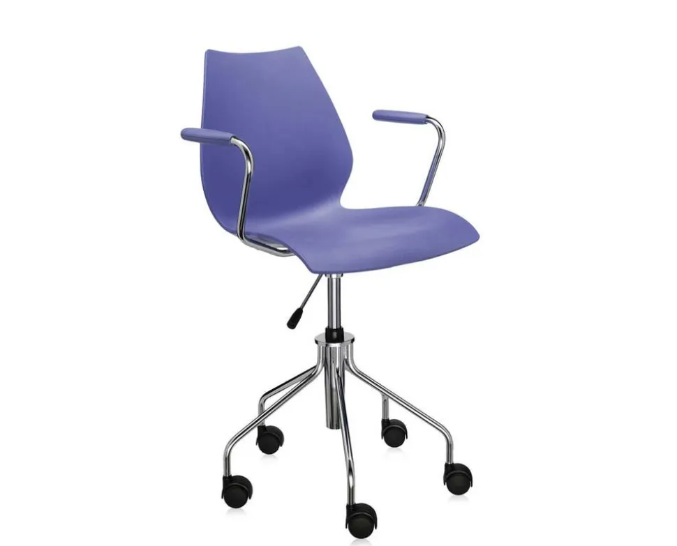 Maui karmstol med hjul | Navy Blue