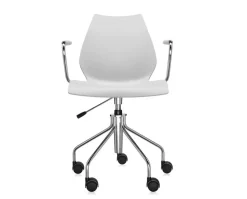 Maui karmstol med hjul | Pale Grey