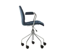 Maui karmstol med hjul | Soft Noma | Blue