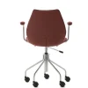 Maui karmstol med hjul | Soft Noma | Brick Red