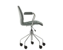 Maui karmstol med hjul | Soft Noma | Green