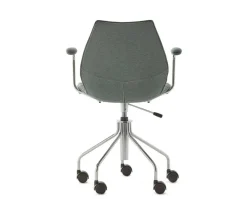 Maui karmstol med hjul | Soft Noma | Green