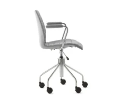 Maui karmstol med hjul | Soft Noma | Grey