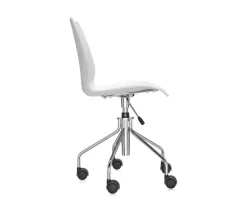Maui stol med hjul | Zinc White