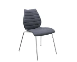 Maui stol Soft | Grå Trevira