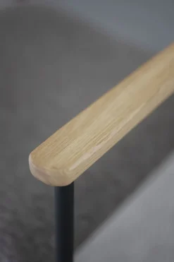 Maymont Karmstol | Ek | Mörkbeige
