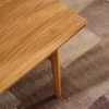 Melodi Soffbord 130 | Svartbetsad Ek