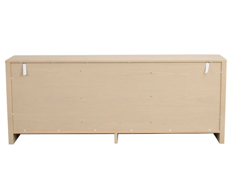 Melstone Sideboard H70 | Vitpigmenterad Ek