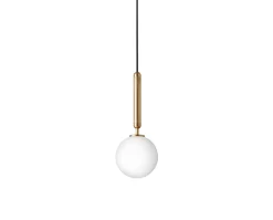 Miira 1 Pendel | Brass/Opal