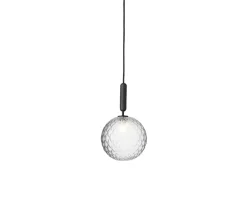 Miira 1 Pendel Large | Rock Grey/Optic Clear