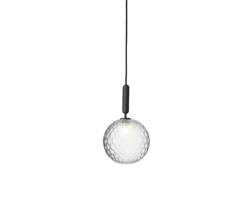 Miira 1 Pendel Large | Rock Grey/Optic Clear