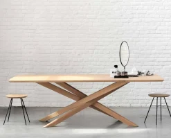 Mikado Matbord 240x110 | Hårdvaxoljad Ek