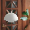 Milieu Colour Mini Mini Pendel | Clear White