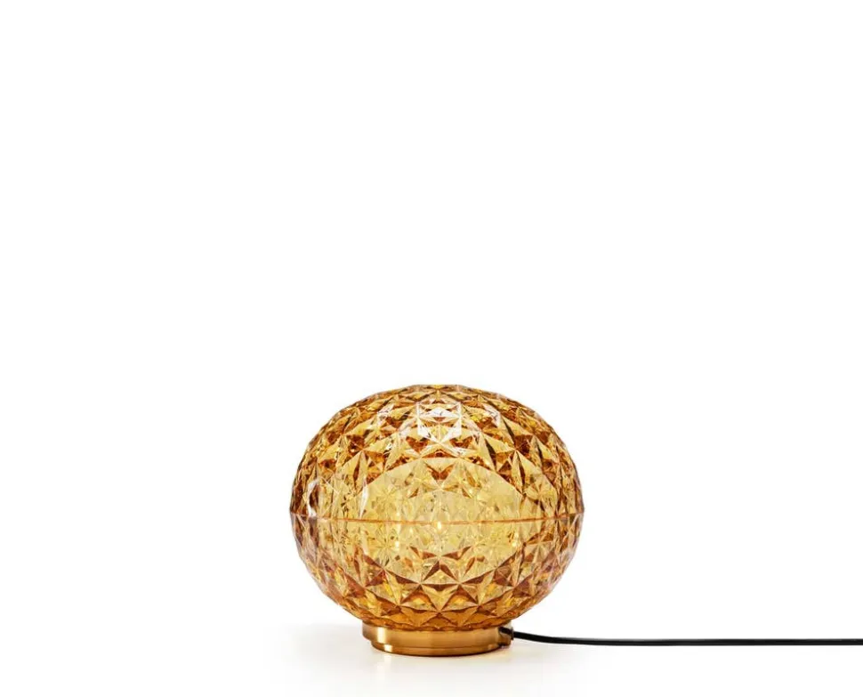 Mini Planet Lampa | Amber | Nätansluten