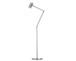 Minipoint Golvlampa Ställbar | Krom
