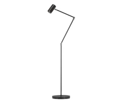 Minipoint Golvlampa Ställbar | Svart