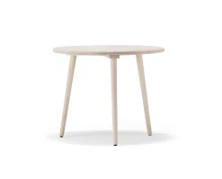 Miss Tailor Bord | Ø90 Ljus mattlackad björk