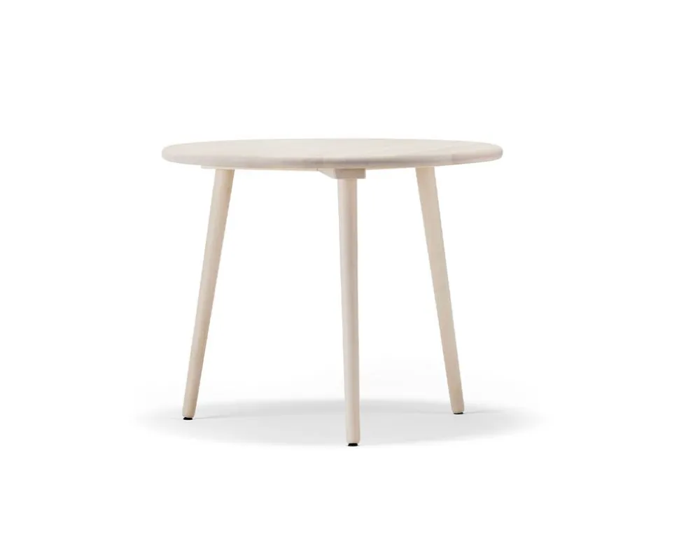 Miss Tailor Bord | Ø90 Ljus mattlackad björk