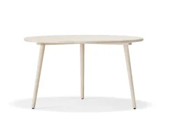 Miss Tailor Bord | Ø130 Ljus mattlackad björk