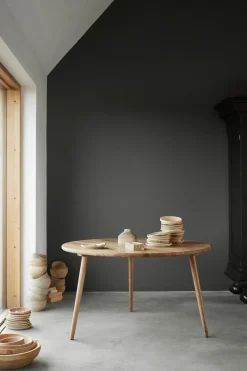 Miss Tailor Bord | Ø130 Ljus mattlackad björk