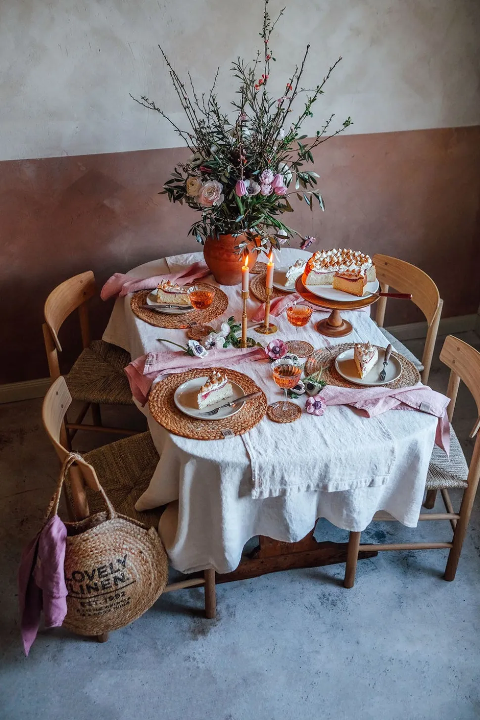 Misty Bordsduk 145x250 Cloud