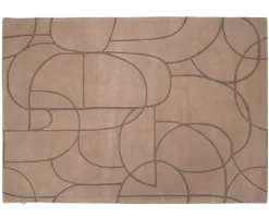 Modern Abstract Matta 200x300 Beige