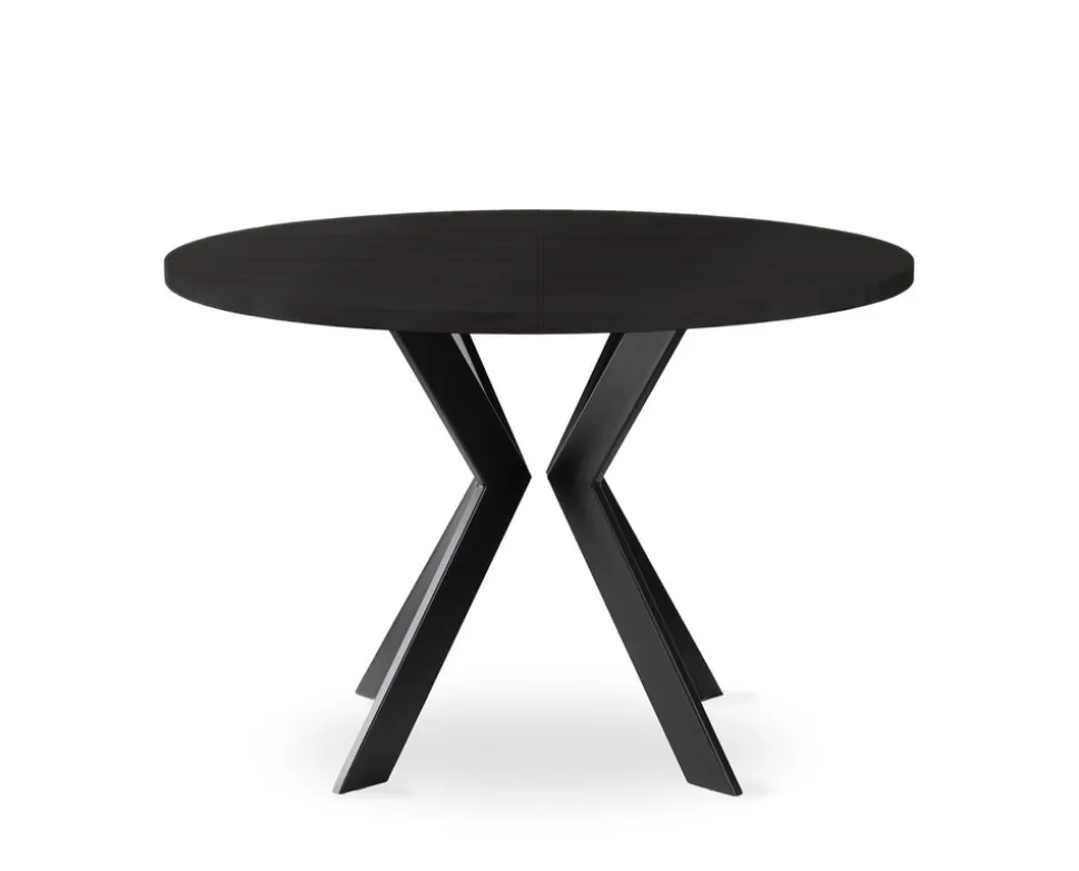 Monogram Steel Matbord | Runt