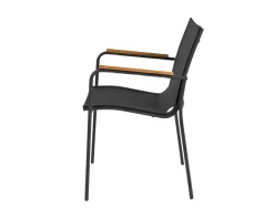 Mood Classic Karmstol | Textil / Teak | Aluminium