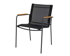 Mood Classic Karmstol | Textil / Teak | Aluminium