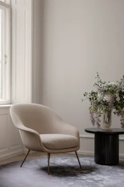 Moon Loungebord Ø60 Såpad Ek
