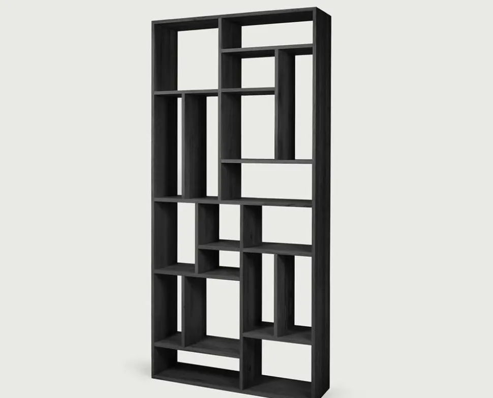 M-Rack Hylla | Svart Ek | 104 cm