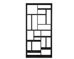 M-Rack Hylla | Svart Ek | 104 cm