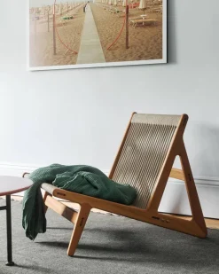 MR01 Initial Lounge Chair | Valnöt