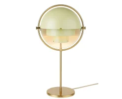 Multi-Lite Bordslampa | Mässing, Desert Sage