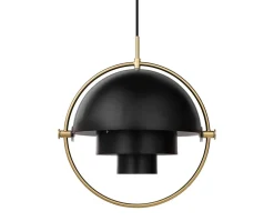 Multi-Lite Pendel | Mässing, Black Semi Matt
