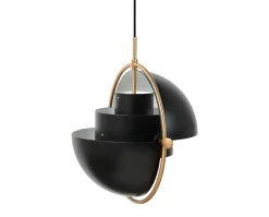 Multi-Lite Pendel | Mässing, Black Semi Matt