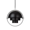 Multi-Lite Pendel Small | Krom, Black Semi Matt