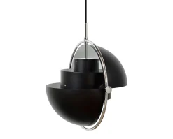 Multi-Lite Pendel Small | Krom, Black Semi Matt