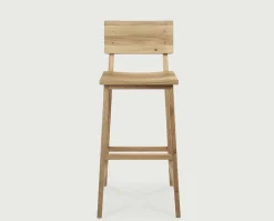 N4 Barstol | Lackad Ek | 80 cm