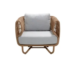 Nest Loungefåtölj | Natur