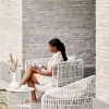 Nest Loungefåtölj | Vit
