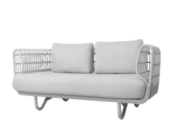 Nest 2-sits Soffa | Vit