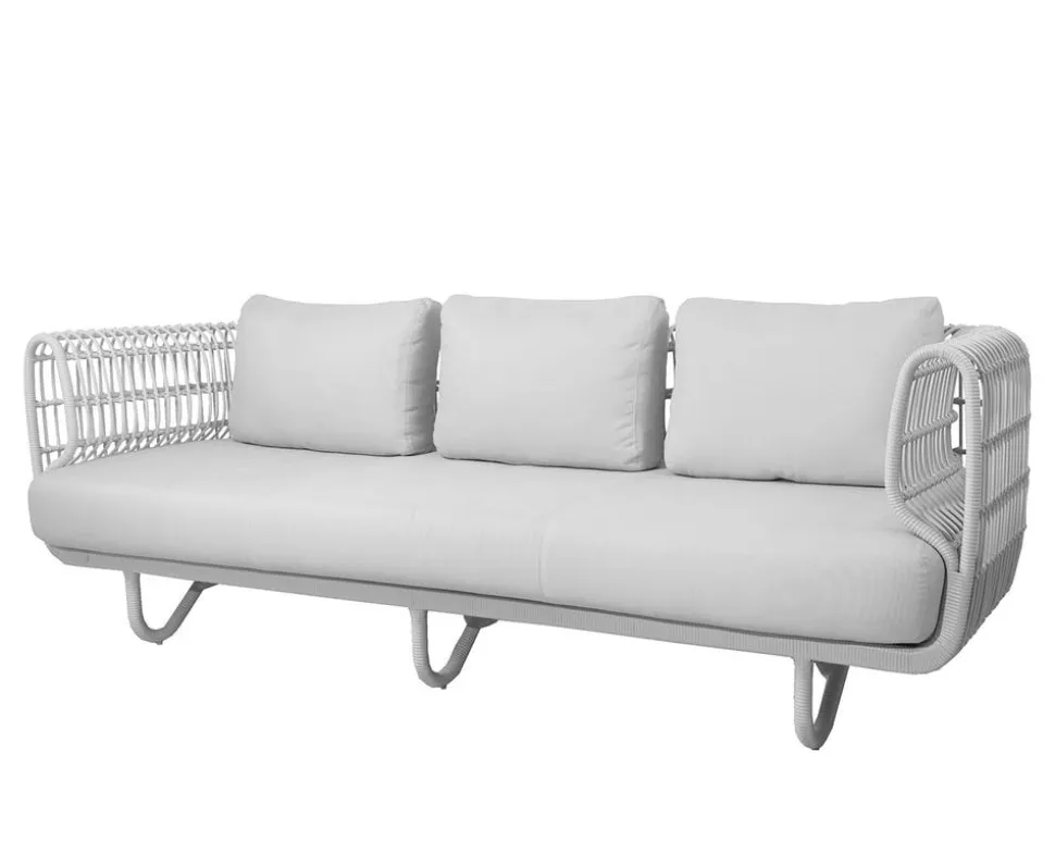 Nest 3-sits Soffa | Vit