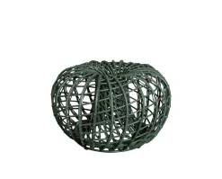 Nest Soffbord/ Fotpall | Dark Green Ø67