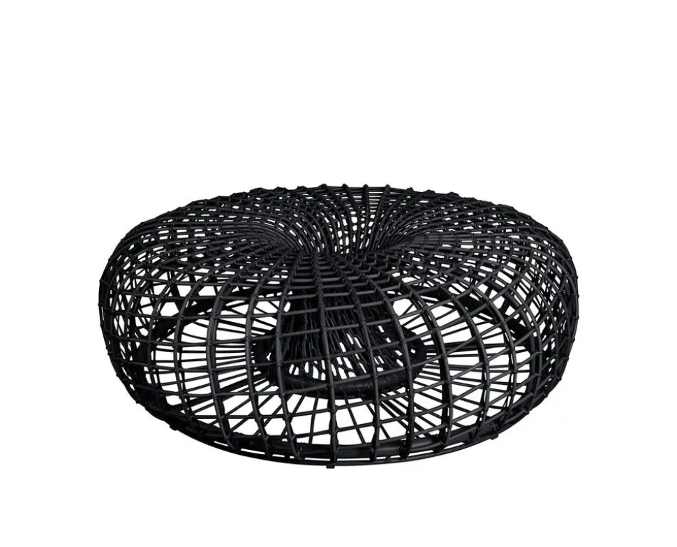 Nest Soffbord/ Fotpall | Lava Grey Ø130