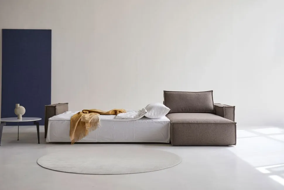Newilla Bäddsoffa Divan | 530 Bouclé Taupe